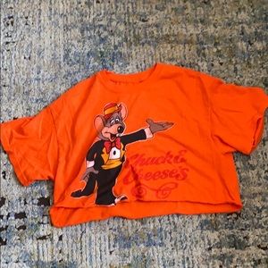 Chucke Cheese inspired crop top from Forever 21!